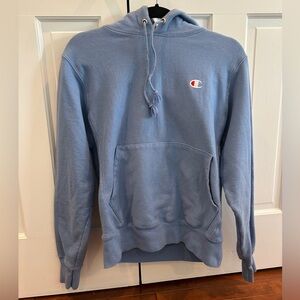 Champion Baby blue unisex hoodie